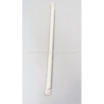 100% Biodegradable Disposable Plastic PLA Drinking Straws